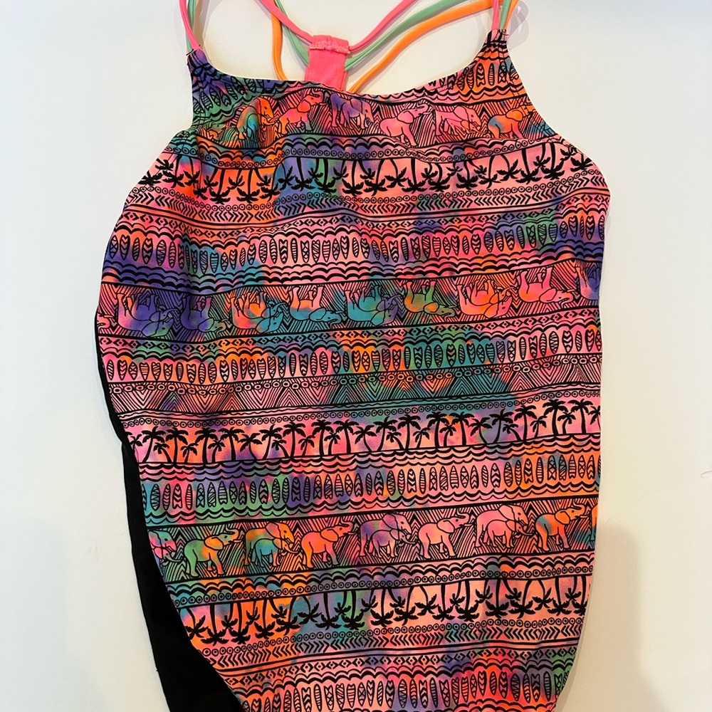 Xhilaration kids XL (14/16) one piece bathing suit